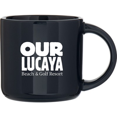 14 oz Minolo - Classics Ceramic Mug (Navy)