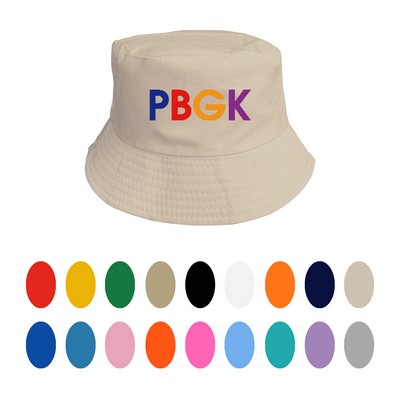 Cotton Fisherman Bucket Sun Hats Sun Caps
