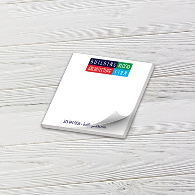 Full-Color Notepads - 25 Sheets (4" x 4")